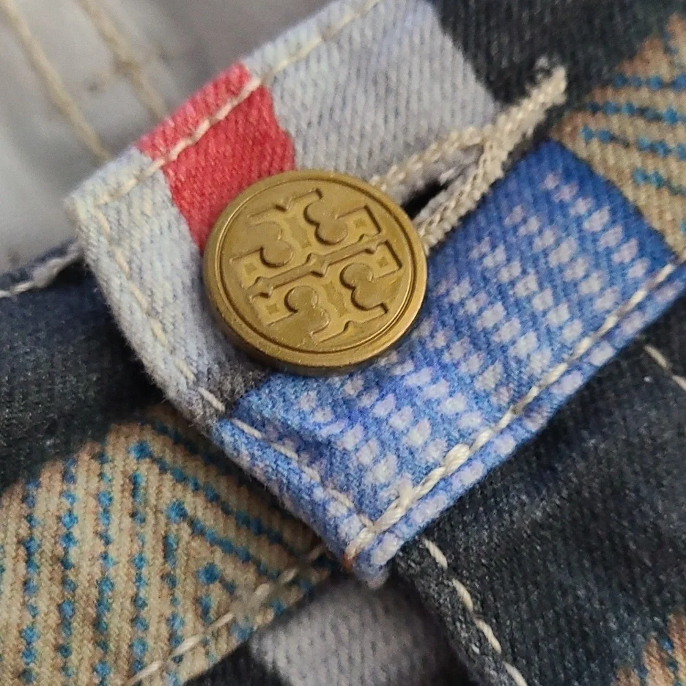 Tory Burch Patchwork Jeans - Picture 4 of 6